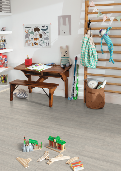 PISO LAMINADO ROBLE CHARLOTTE GRIS CLARO - Imagen 2